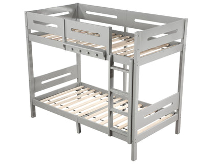 Edah - Twin Twin Bunk Bed - Gray