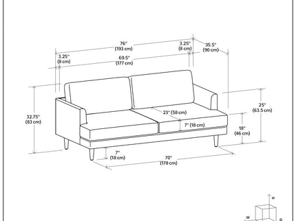 Livingston - Upholstered Sofa