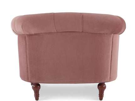 La Rosa - Victorian Tufted Upholstered Accent Chair