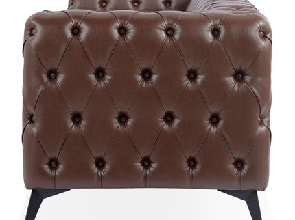Square Arm Removable Cushion 3 Seater Sofa