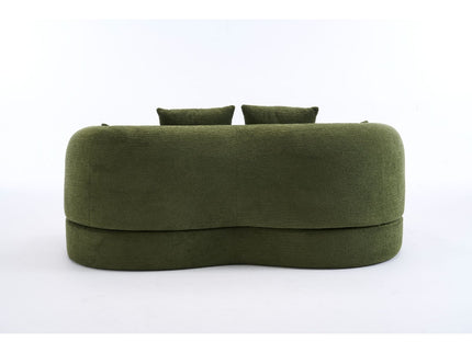 Foldable Sofa Bed, Boneless Couch Convertible Sleeper With 4 Pillows
