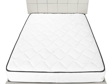 Queen Size Bed, Upholstered, Transitional - Beige