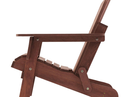 Oversize Outdoor Folding Adirondack Chair, Patio Chair For Garden