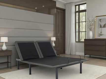 Quick Assembly Adjustable Bed Frame With Voice Activated Controls