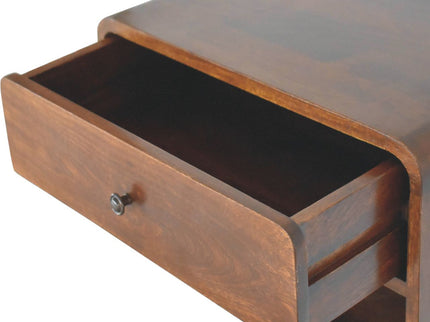Curve Upper Slot Floating Nightstand