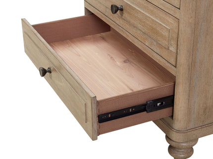 3 Drawer Nightstand - Sand