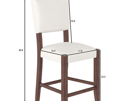 Mid Century Modern Bar Stools, Upholstered Counter Chairs