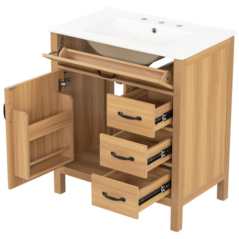 Modern Traditional Bathroom Vanity With Sink