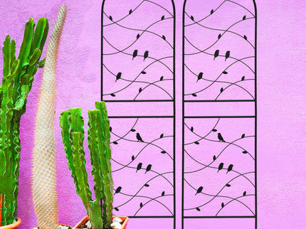 Garden Rustproof Trellis For Climbing Plants