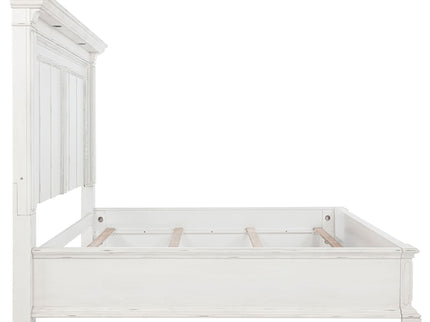 LED Light Panel Bed With Traditional Design