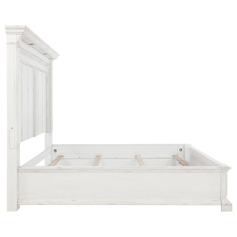 LED Light Panel Bed With Traditional Design