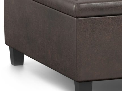 Ellis - Upholstered Coffee Table Storage Ottoman