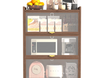 Flip Doors Cabinet, With Ample Storage Space