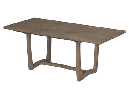 Rectangular Extendable Dining Table Set With 6 Upholstered Chairs