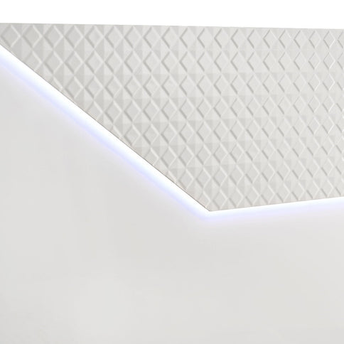 Pierce - Panel Bed LED Headboard
