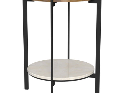 Cowper - Round End Table - Natural