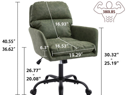 Office Chair With Adjustable Height, Ergonomic Design