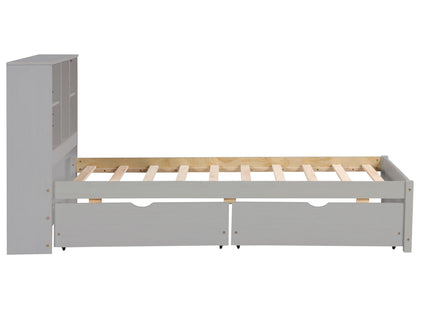 Bed Frame With Built In USB Port And 2 Drawers