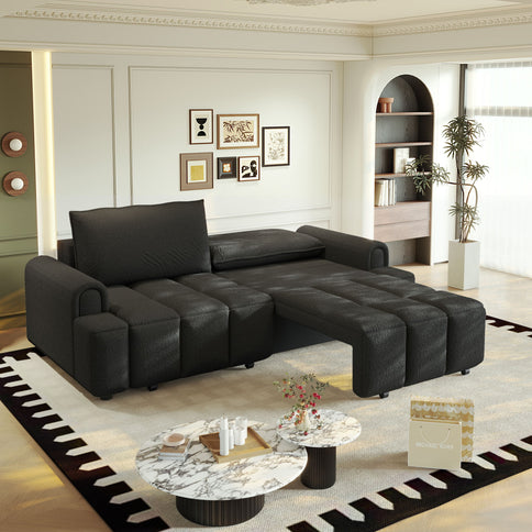 4 Seater Modern Couch With Seats Storage