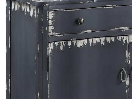 Deianira - Antique Console Cabinet - Gray
