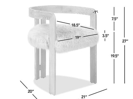 Millwick - Low Back Dining Chair - Natural Blonde