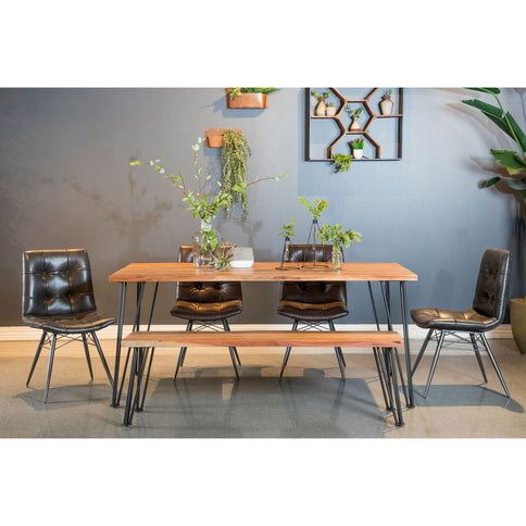 Zora - Dining Bench - Natural