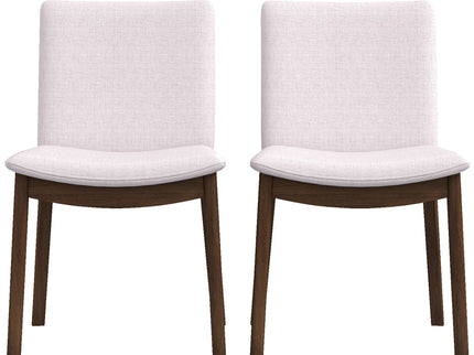 Laura - Mid-Century Modern Solid Wood Dining Chair (Set of 2)