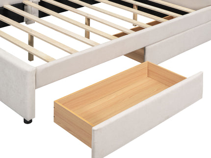 Platform Bed With USB Ports