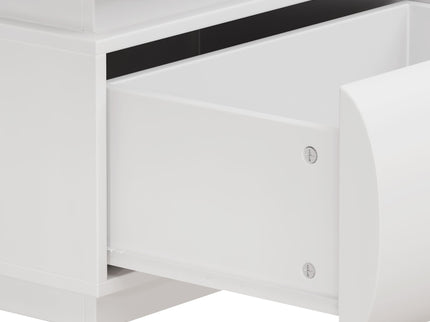 Minimalist Modern 6 Drawer Dresser, Handle Free Design With Wide Storage