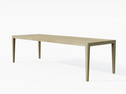 Adeline - Rectangular Dining Table With Leaves - Natural Wood Wash