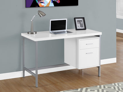 Computer Desk For Home Office, Left, Right Set - Up, Storage Drawers, Modern Design