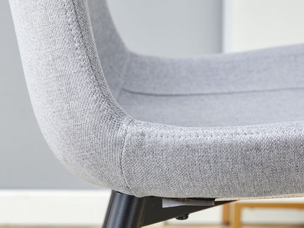 Modern Medieval Style Restaurant Cushioned Chairs With Suede Backrests
