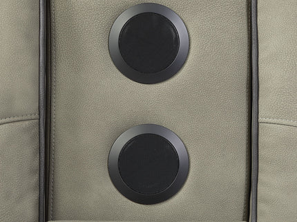 Bruno - Power Reclining Loveseat With Bluetooth Speakers