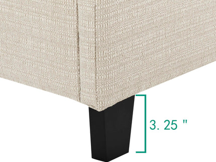 Tufted Upholstered Platform Bed