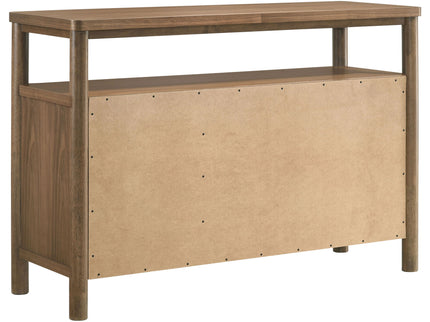 Graham - Sideboard With Open Shelf - Walnut
