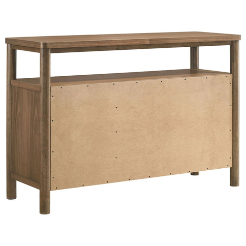 Graham - Sideboard With Open Shelf - Walnut
