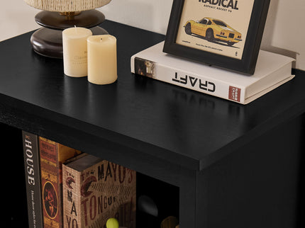 Floor Cabinet With Doors & Adjustable Shelf, Storage Cabinet For Entryway