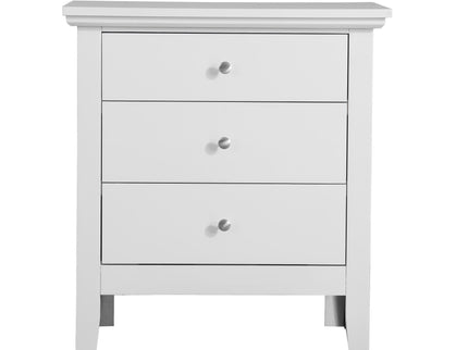 3 Drawer Nightstand & Dove Tailed Drawers
