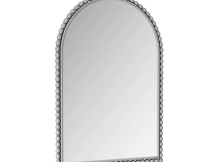 Vintage Iron Art Arch Mirror, Wall Hanging Or Table Display