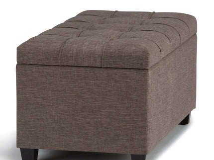 Sienna - Upholstered Storage Ottoman Bench