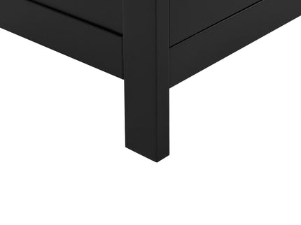 Bathroom Storage Cabinet With 2 Doors And Drawers, Adjustable Shelf