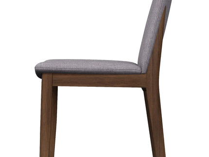 Laura - Mid-Century Modern Solid Wood Dining Chair (Set of 2)