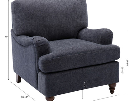 Candor - Arm Chair With English Roll Arms
