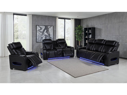 Isadora - Power Recliner With Dual Power Adjustments - Black