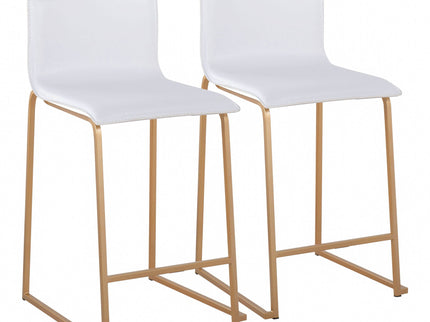 Mara - Contemporary Counter Stool Elegant Design (Set of 2)