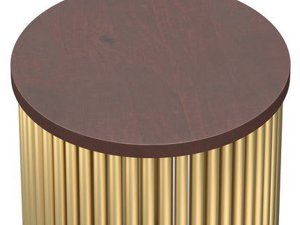 Demy - Handcrafted Metal Accent Table
