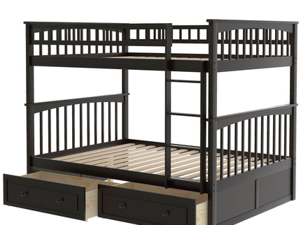 Bunk Bed With Drawers, Convertible Design