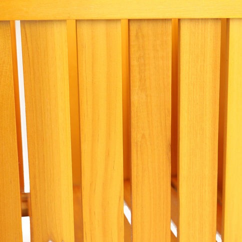 Square Outdoor Flower And Herb Pot - Teak