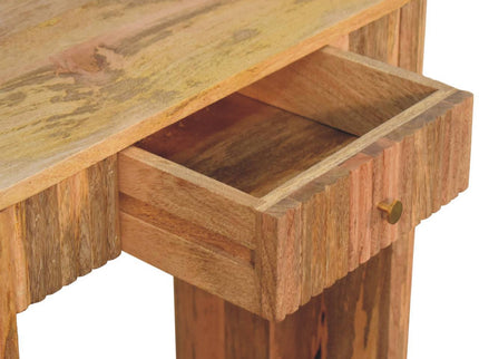 Soba - Straight Console Table - Oak