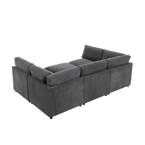 Modern Reversible Modular Sectional